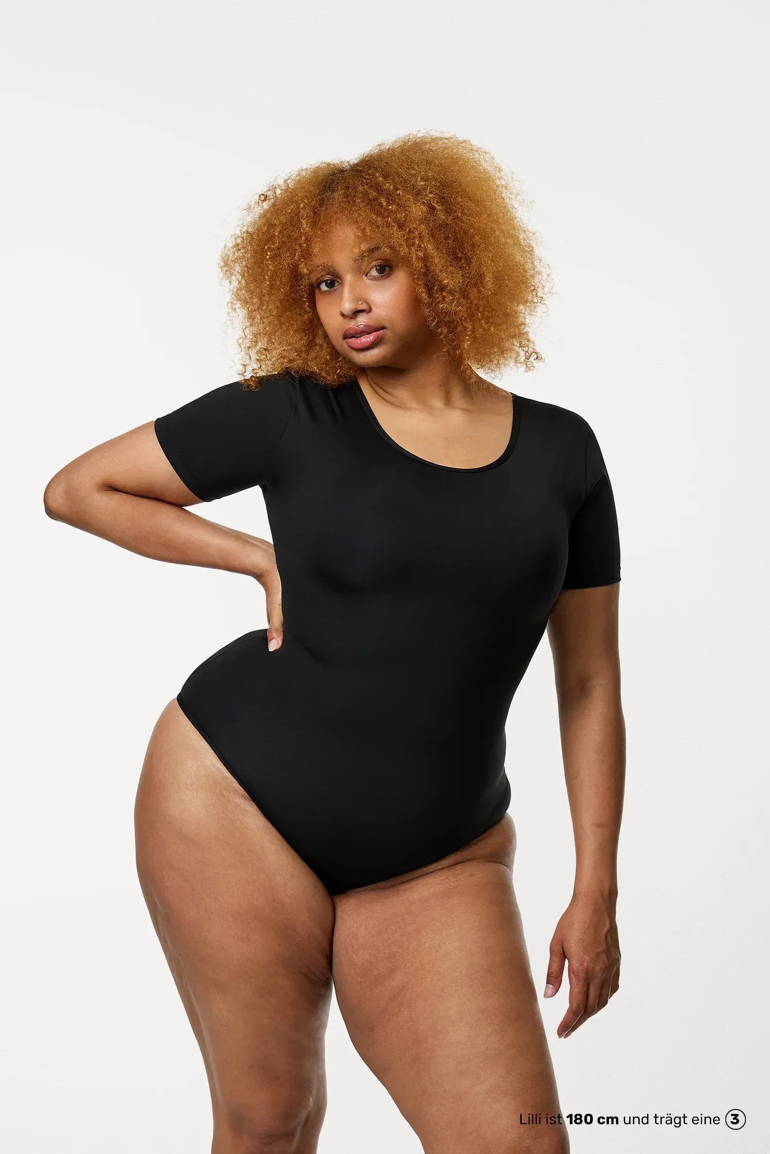 2er Body T-Shirt Scoop Neck String - Buttz