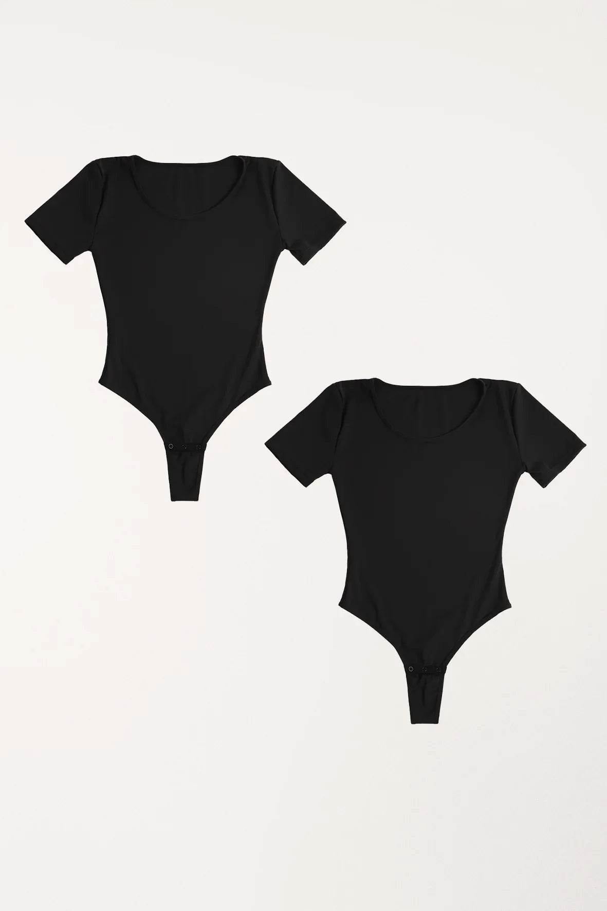 2er Body T-Shirt Scoop Neck String - Buttz