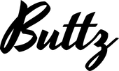 Buttz Logo in Schwarz