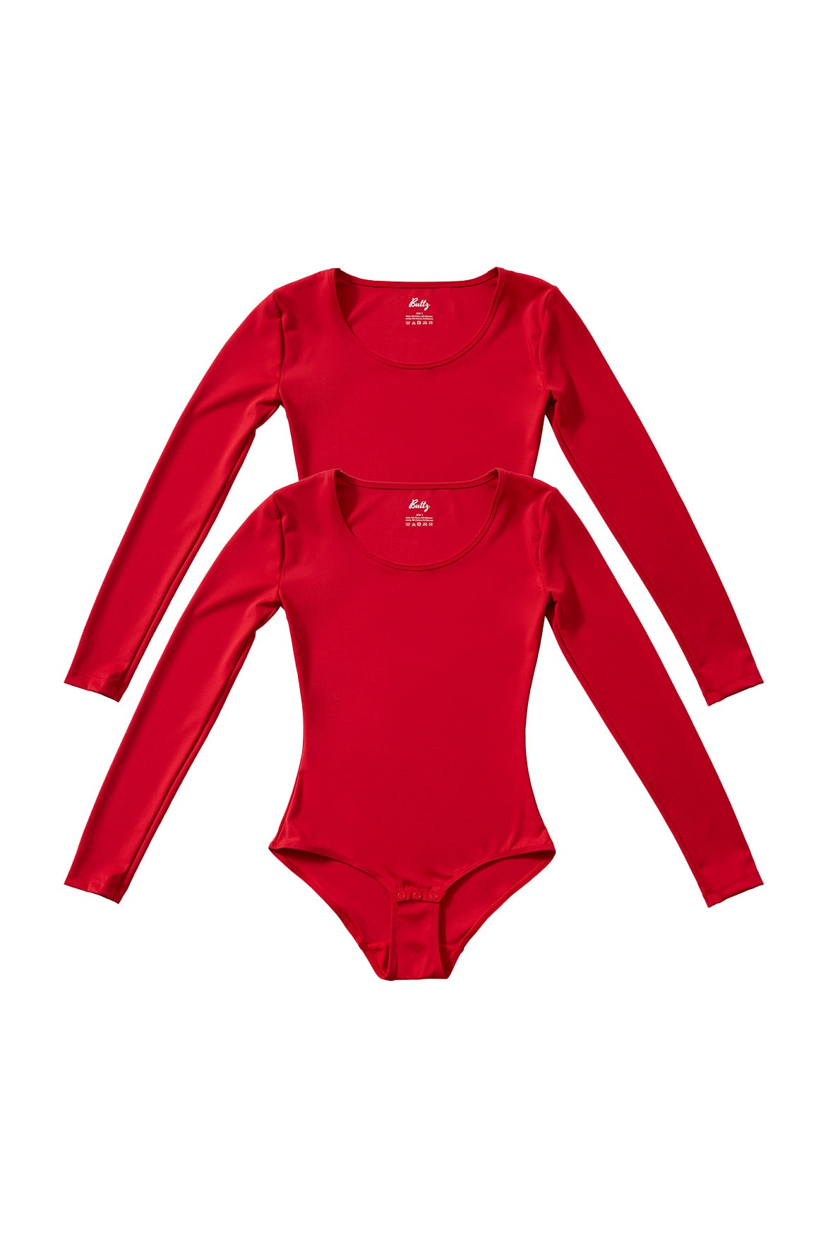 2er Pack Body Longsleeve Scoop Neck