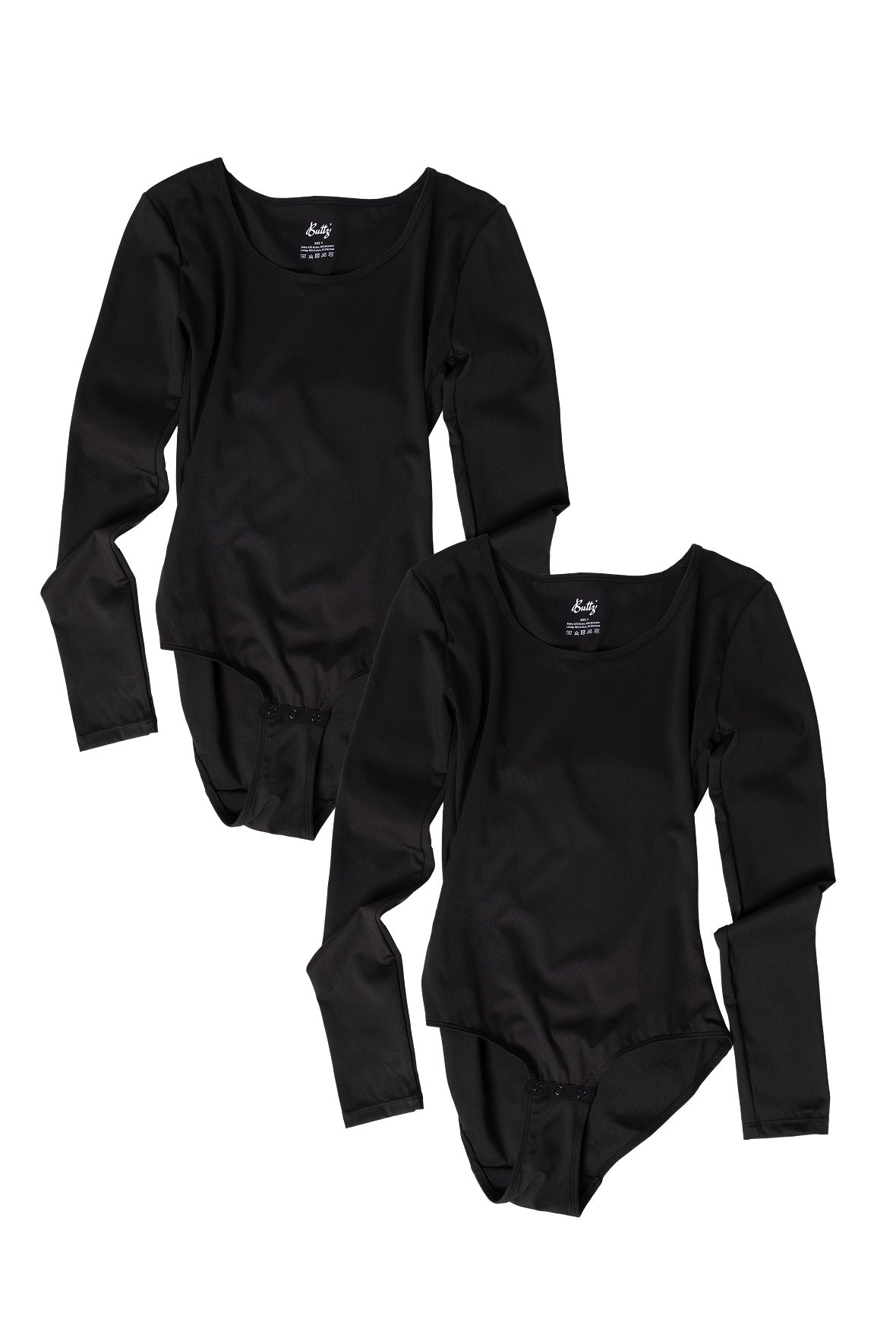 2er Pack Body Longsleeve Scoop Neck