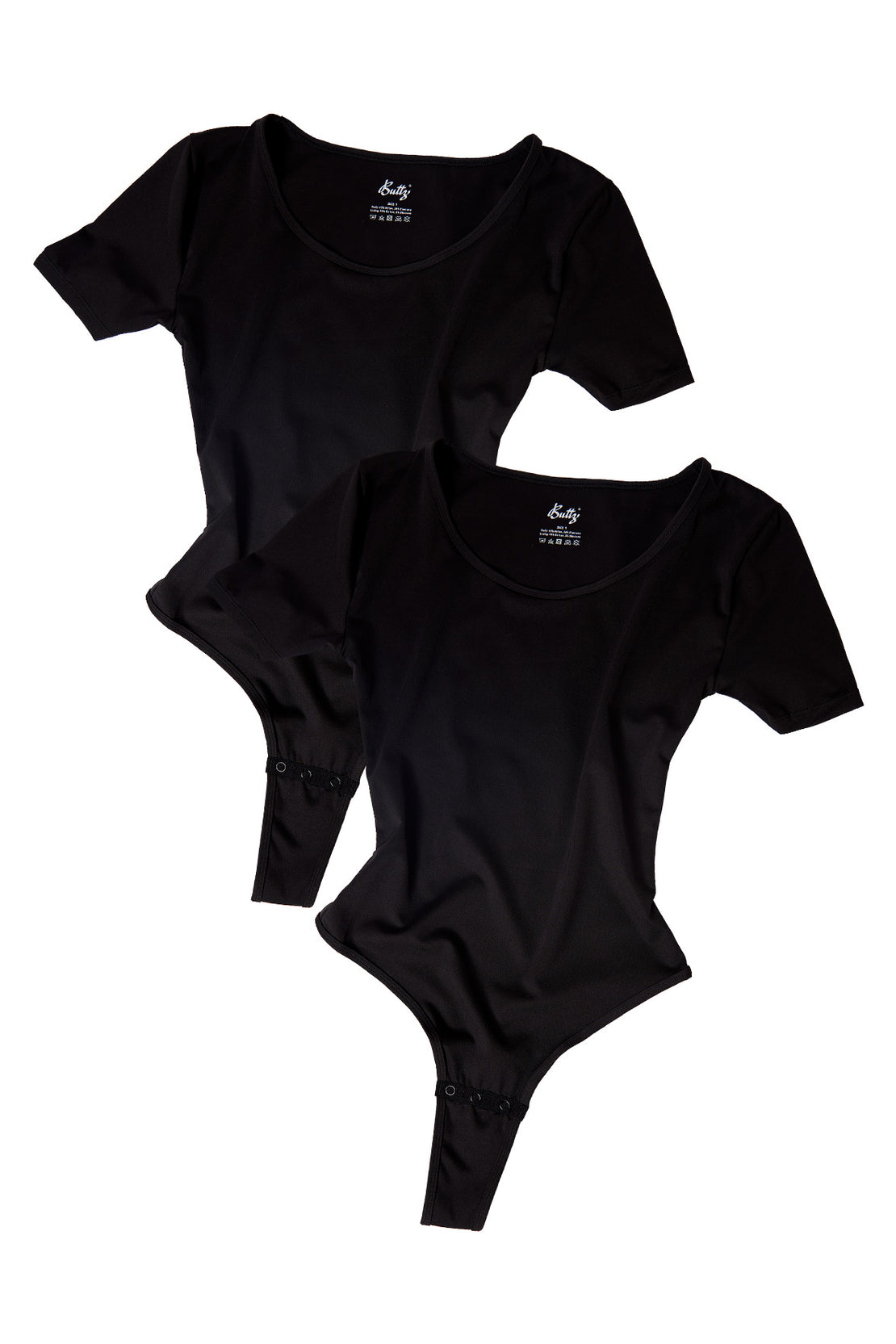 2er Pack Body T-Shirt Scoop Neck String