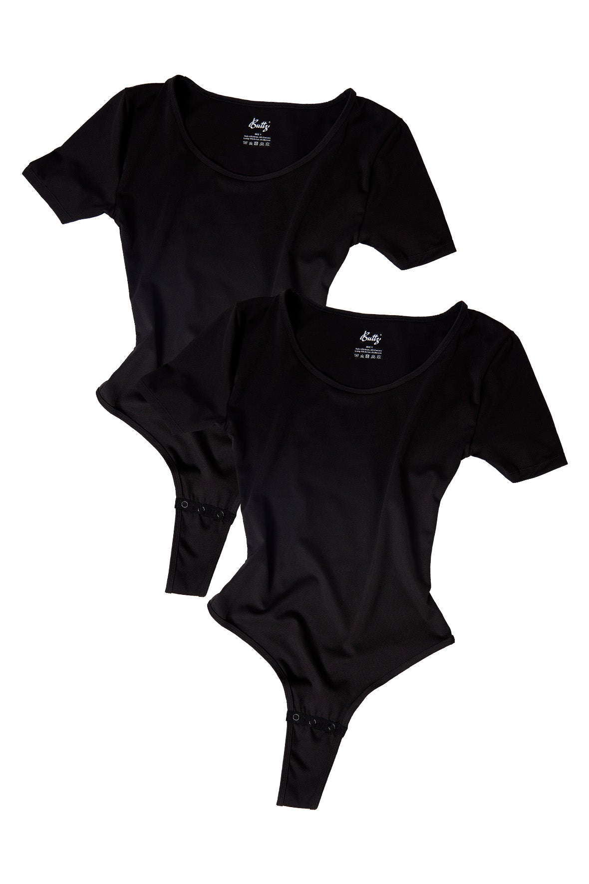 2er Pack Body T-Shirt Scoop Neck String