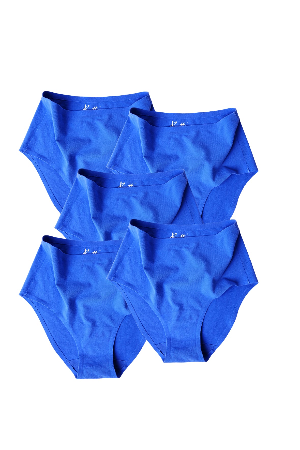5er High Elastics Cotton Brief