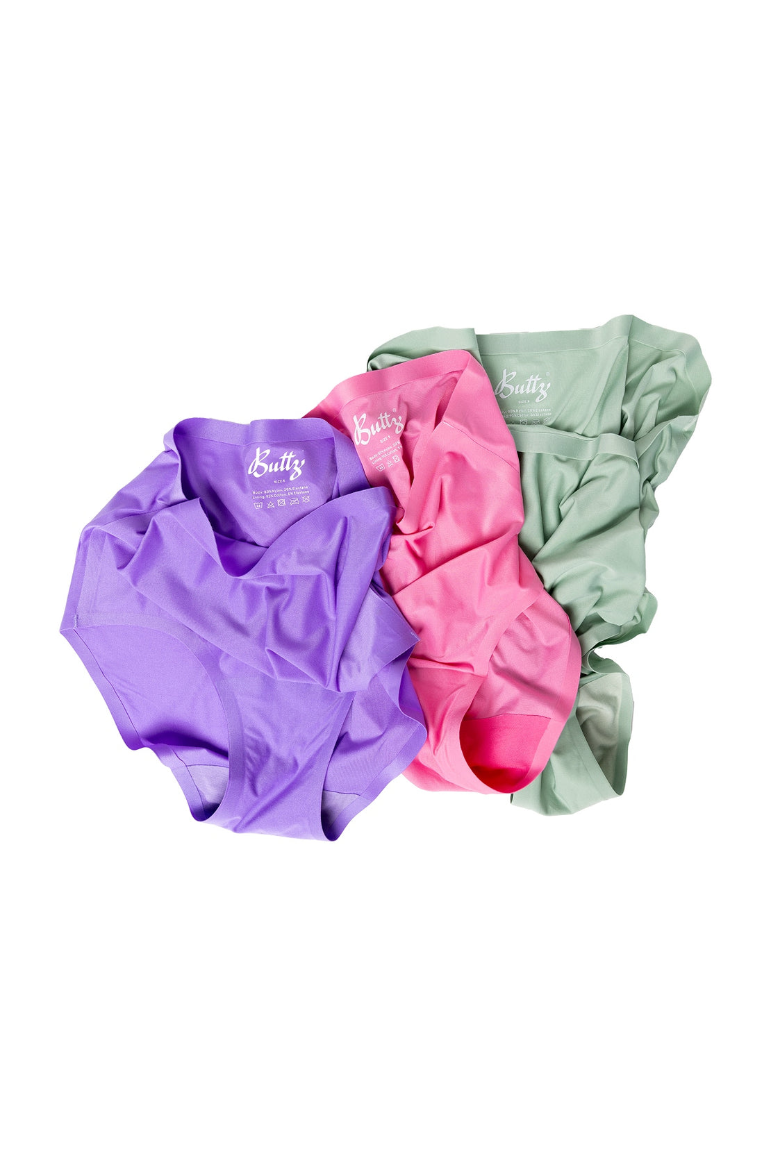 3-pack High Elastics Original Briefs "Miami Glow"