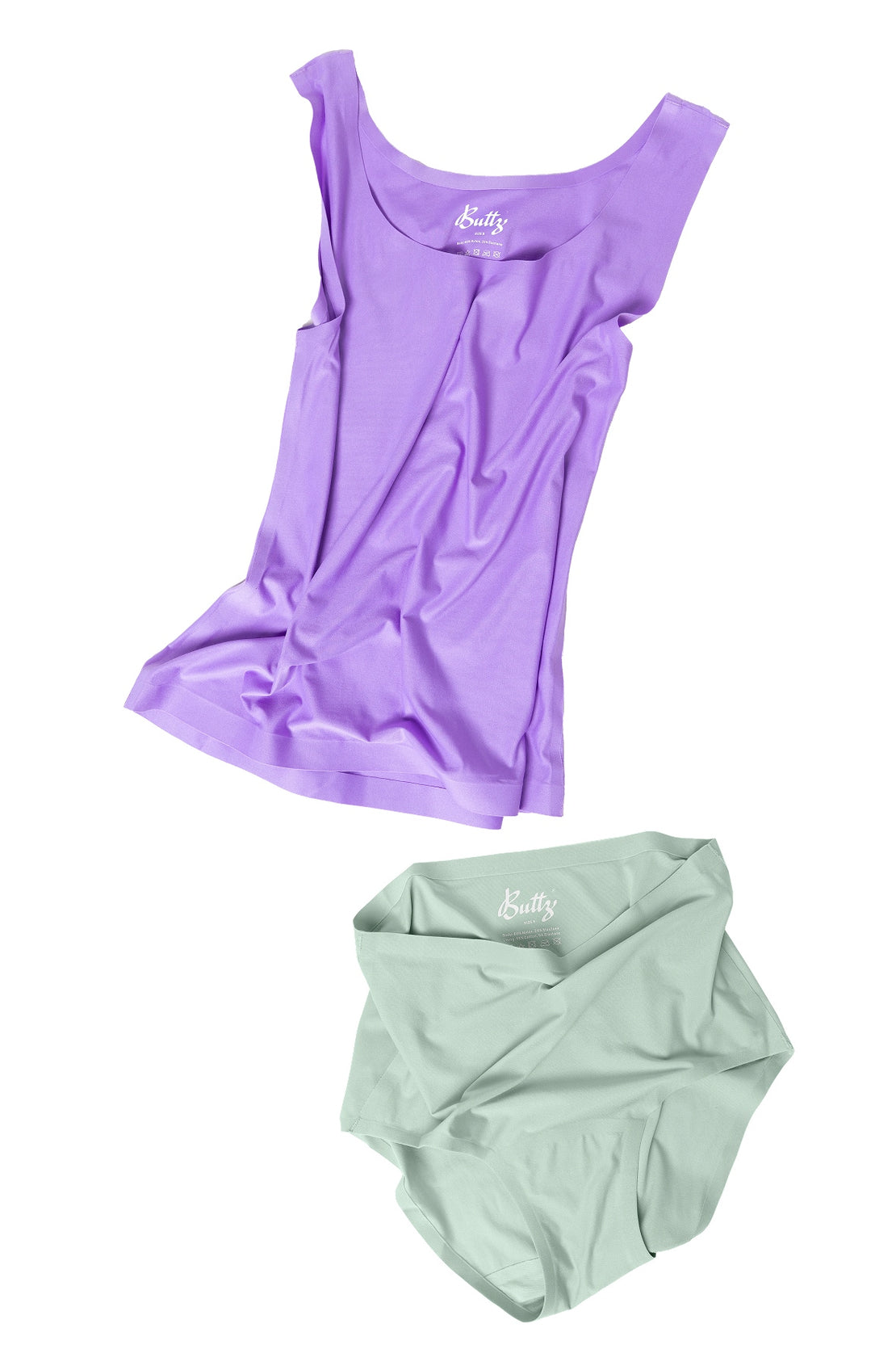 2er High Elastics Original Tank Top + Brief