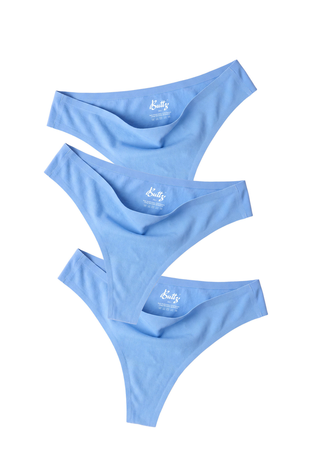 3er High Elastics Cotton Strings